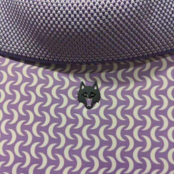 Greyson Mens Graphic Moonshine Wildflower Performance Polo Size XL Purple Golf - Picture 6 of 9